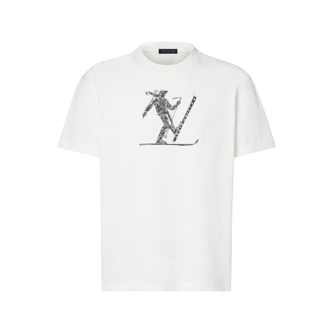 プリンテッド シグネチャー ショートスリーブTシャツ ｜ルイ・ヴィトン